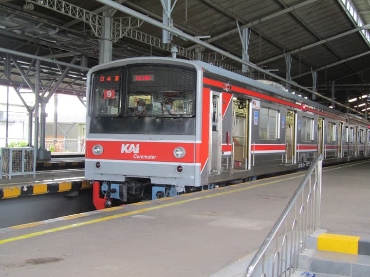 Peta area Yogyakarta Commuter Line